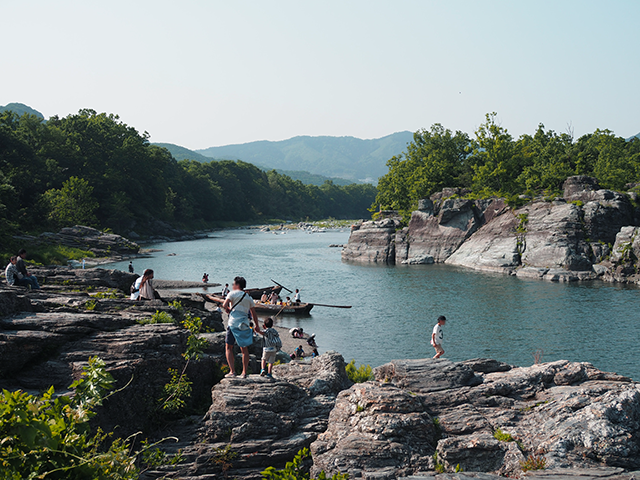 長瀞の岩畳