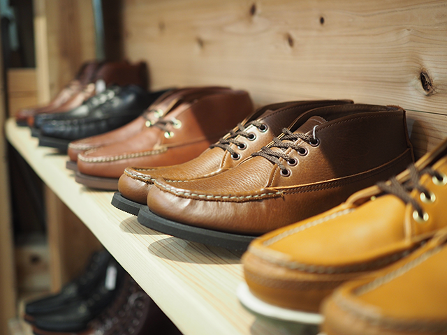 Russell Moccasin。ここにくれば間違いのないラッセルモカシンブーツをセレクトしてくれますよ。