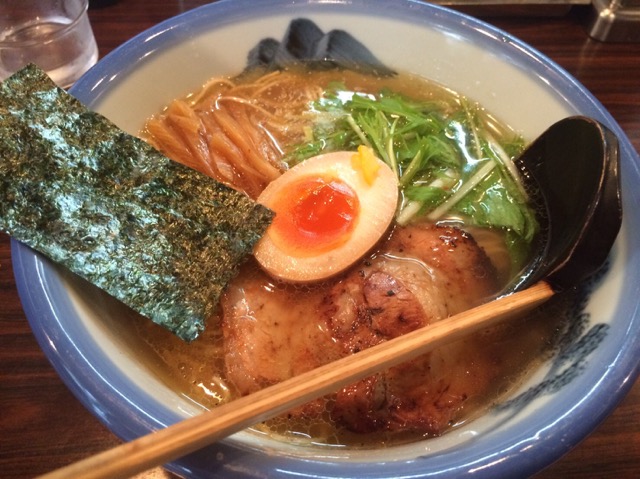 柚子塩ラーメン。